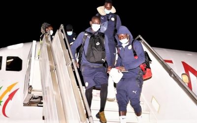 Match retour contre la Namibie à Johannesburg, les Lions ont voyagé avec Air Sénégal